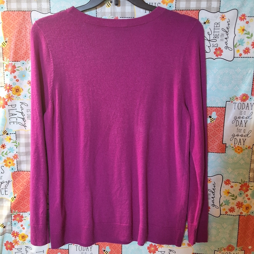 NWT INC PINK LONG SLEEVE KEYHOLE BLOUSE - Picture 8 of 12